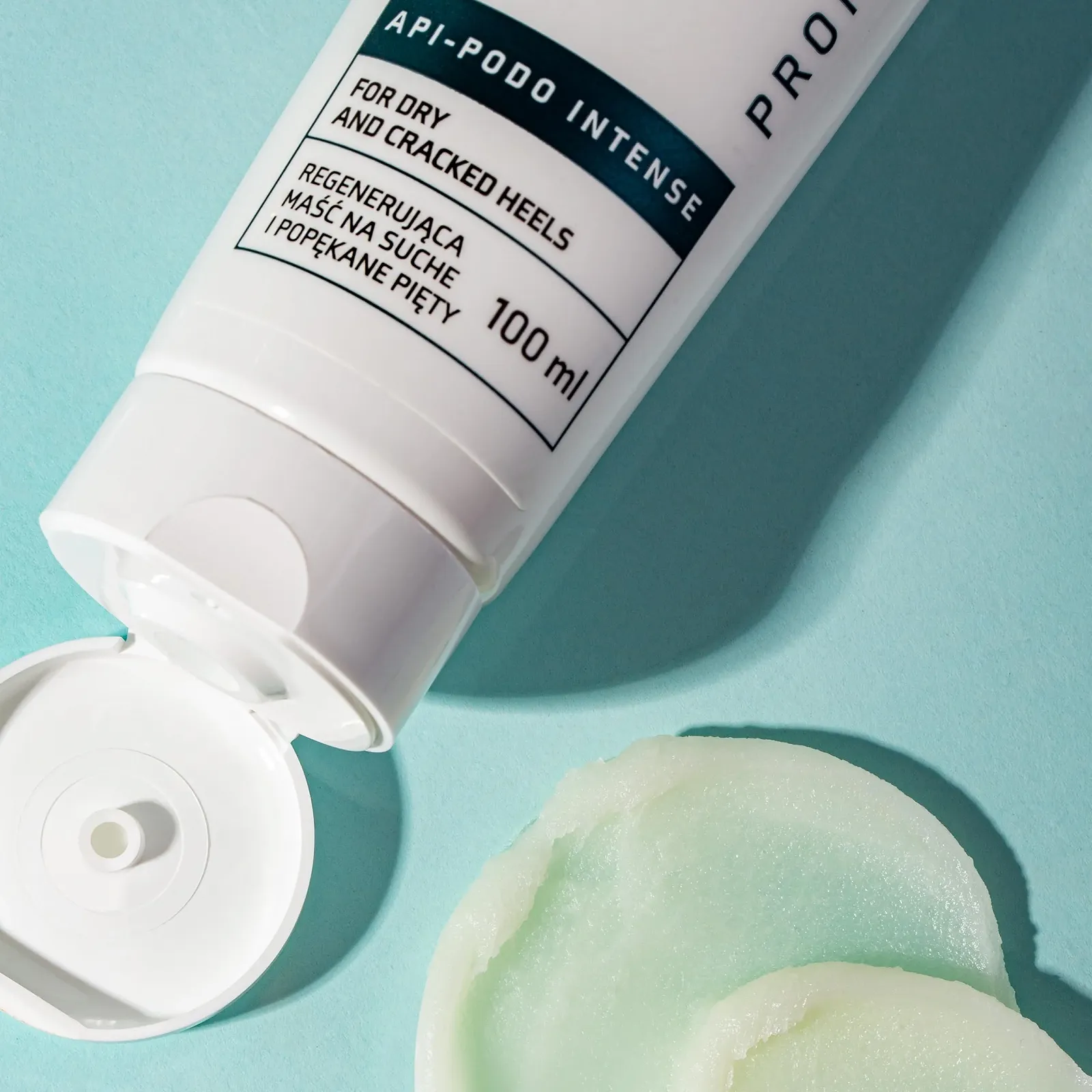 Мазь для ніг Apis API-PODO Intense для сухих і потрісканих п'ят з маслом ши та бджолиним воском 100 мл, фото №3