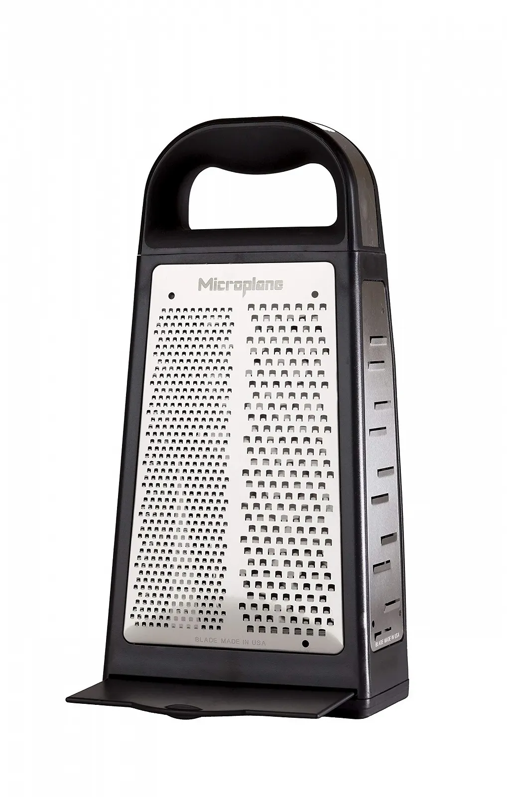 Терка MICROPLANE Specialty Series 5-в-1 Tower 34019 4-стороння леза з нержавіючої сталі, фото №4