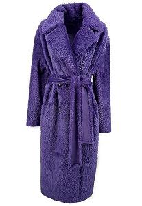 Дублёнка Hollert Julienne Двусторонняя Фиолетовая - Фото 1