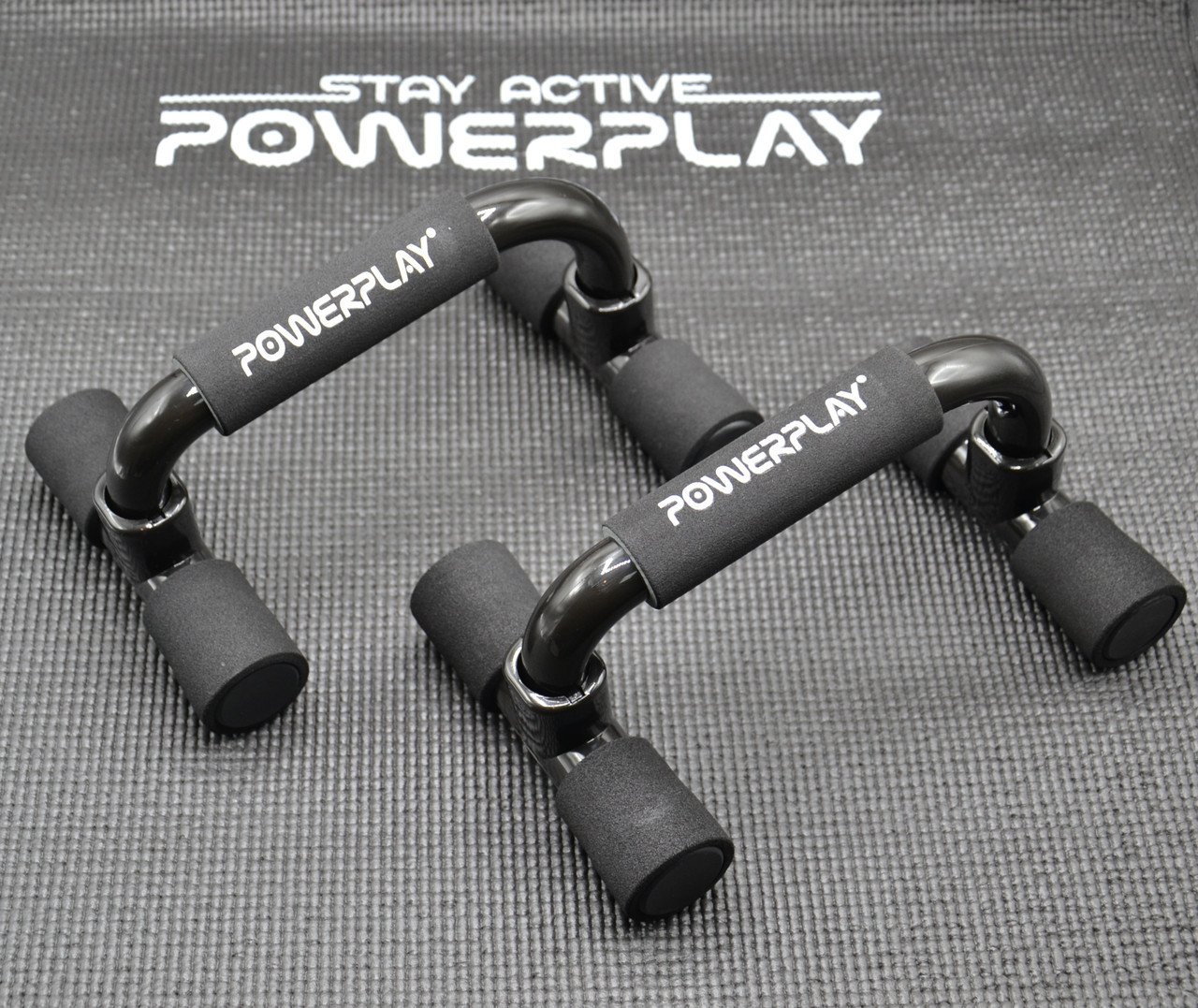 Упори для віджимань PowerPlay 4316 Push Up Bars пластикові Скошені, фото №9