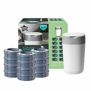 Набор для утилизации подгузников Tommee Tippee Simplee Sangenic 12 сменных кассет - Фото 1