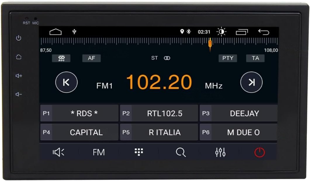 Автомагнітола Jf Sound JF-337-CP / 6.2" / Сенсорна / 4/32Гб / Android 12 / Apple CarPlay / Android Auto / Bluetooth / WI-FI / GPS / USB / DAB+ / 2DIN, фото №3