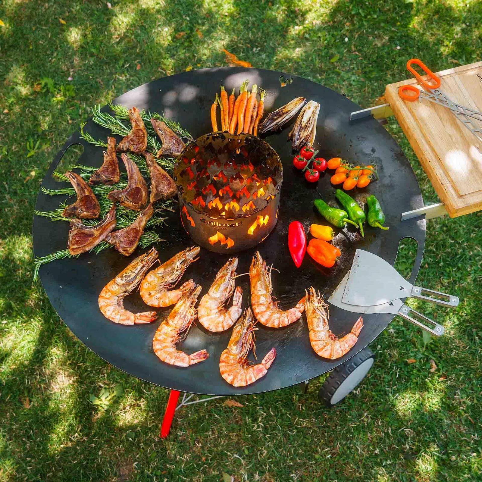 Лопатка для гриля Grillrost.com Das Original Для планчи и огненных чаш Нержавеющая сталь, фото №9 Лопатка для гриля Grillrost.com Das Original Для планчи и огненных чаш Нержавеющая сталь, фото №9