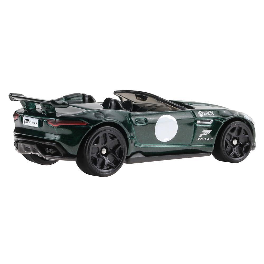 Модель Hot Wheels Forza Horizon '15 Jaguar F-Type Project 7 Масштаб 1:64 Довжина 7 см HLK27, фото №4