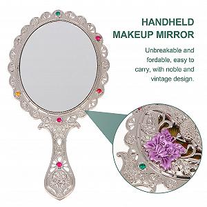 Набор Зеркало Angoily 7 Sets Hand Cosmetic Mirror Styling Hair Brush Gift Combs Makeup Mirror Из сплава Винтажное Мини Зеркало Складное Ретро Зеркало Desk Mirror Set цена на synthetic.ua - Фото 1 Набор Зеркало Angoily 7 Sets Hand Cosmetic Mirror Styling Hair Brush Gift Combs Makeup Mirror Из сплава Винтажное Мини Зеркало Складное Ретро Зеркало Desk Mirror Set synthetic.ua - Фото 1