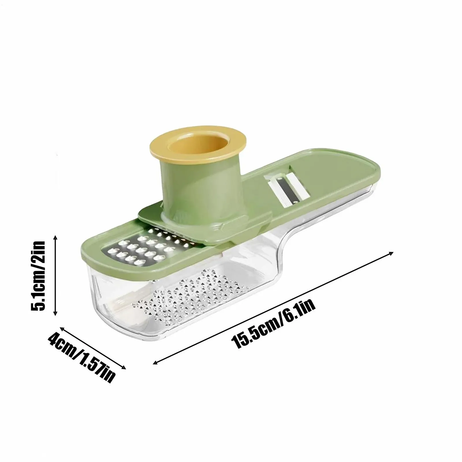 Тертка Schneider з ручкою та контейнером для зберігання, багатофункціональна, фото №5