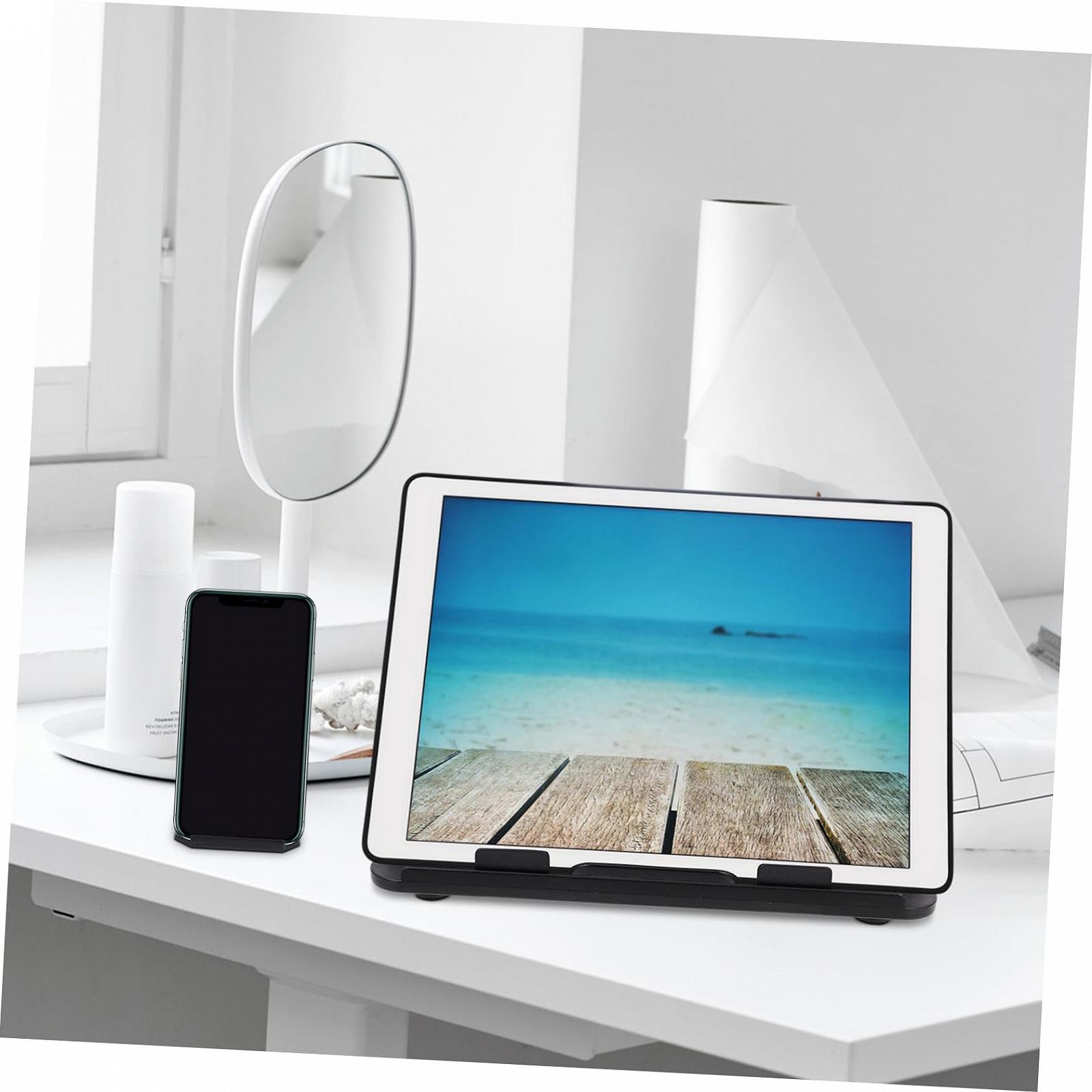 Складана Підставка для Ноутбука Homoyoyo з Тримачем для Телефону, регульована по висоті для ергономічної роботи та ефективного відведення тепла, фото №4 Складана Підставка для Ноутбука Homoyoyo з Тримачем для Телефону, регульована по висоті для ергономічної роботи та ефективного відведення тепла, фото №4