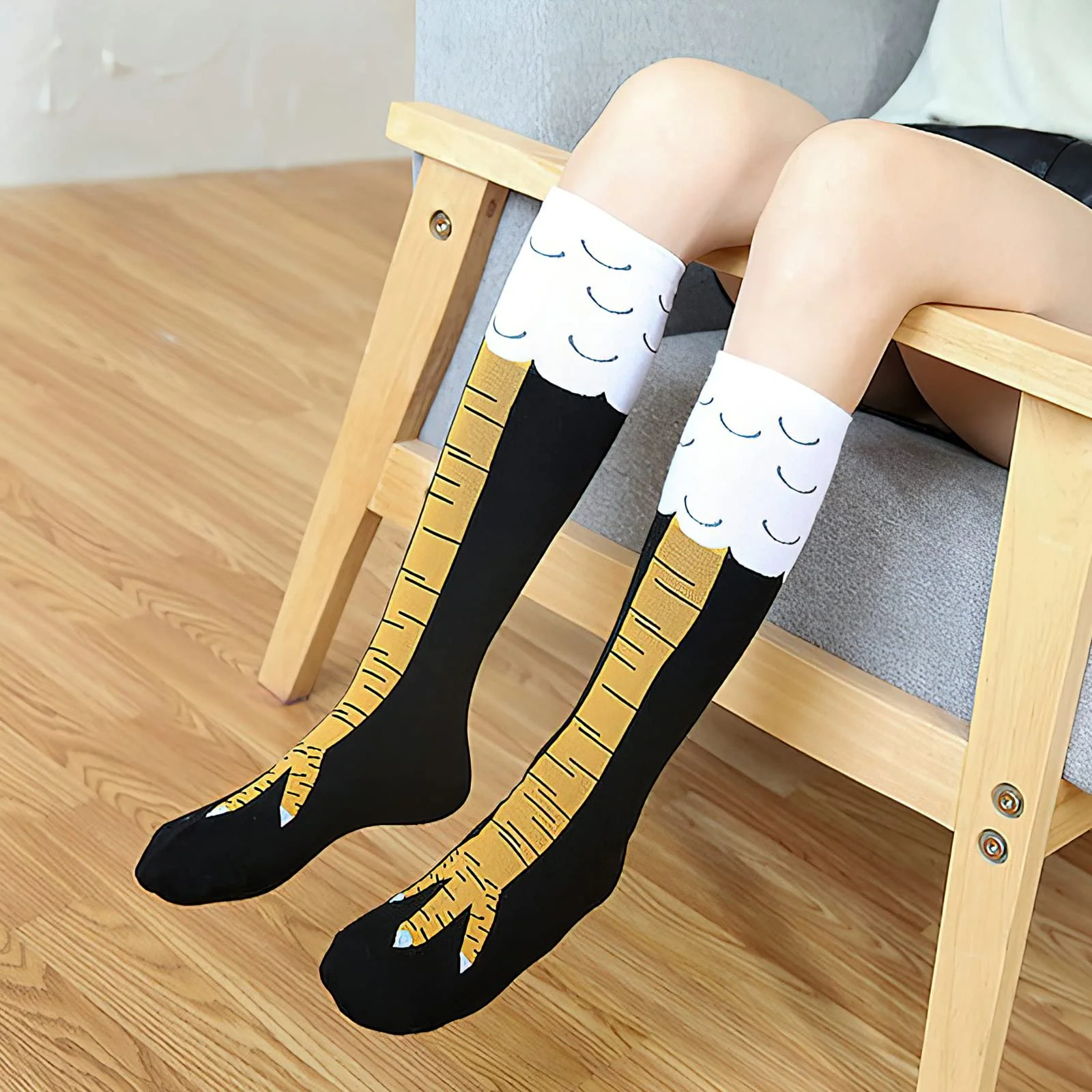 Гольфы Куриные Лапки 3 Пары, фото №4