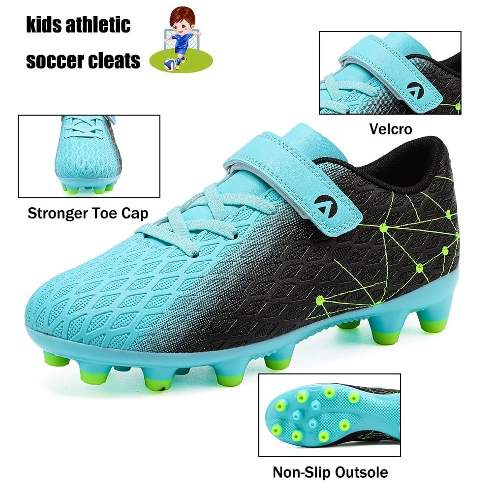 Футбольные Бутсы для Мальчиков, Детские, для Девочек, Спортивные, Тренировочные, для игры на Астро-газоне, фото №2