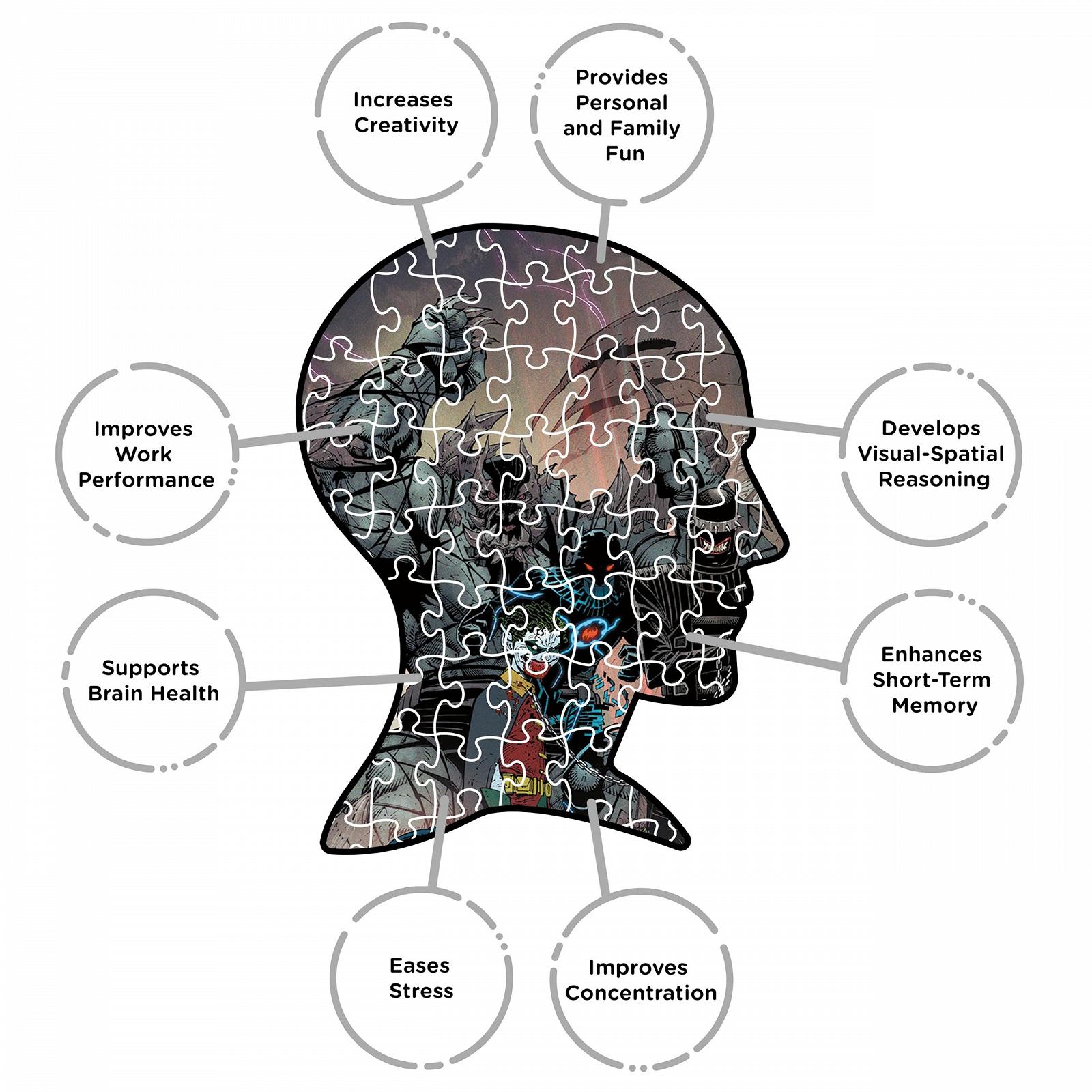 Пазл AQUARIUS DC Comics Batman Who Laughs 500 деталей Без бликов 35.56 x 48.26 см, фото №1