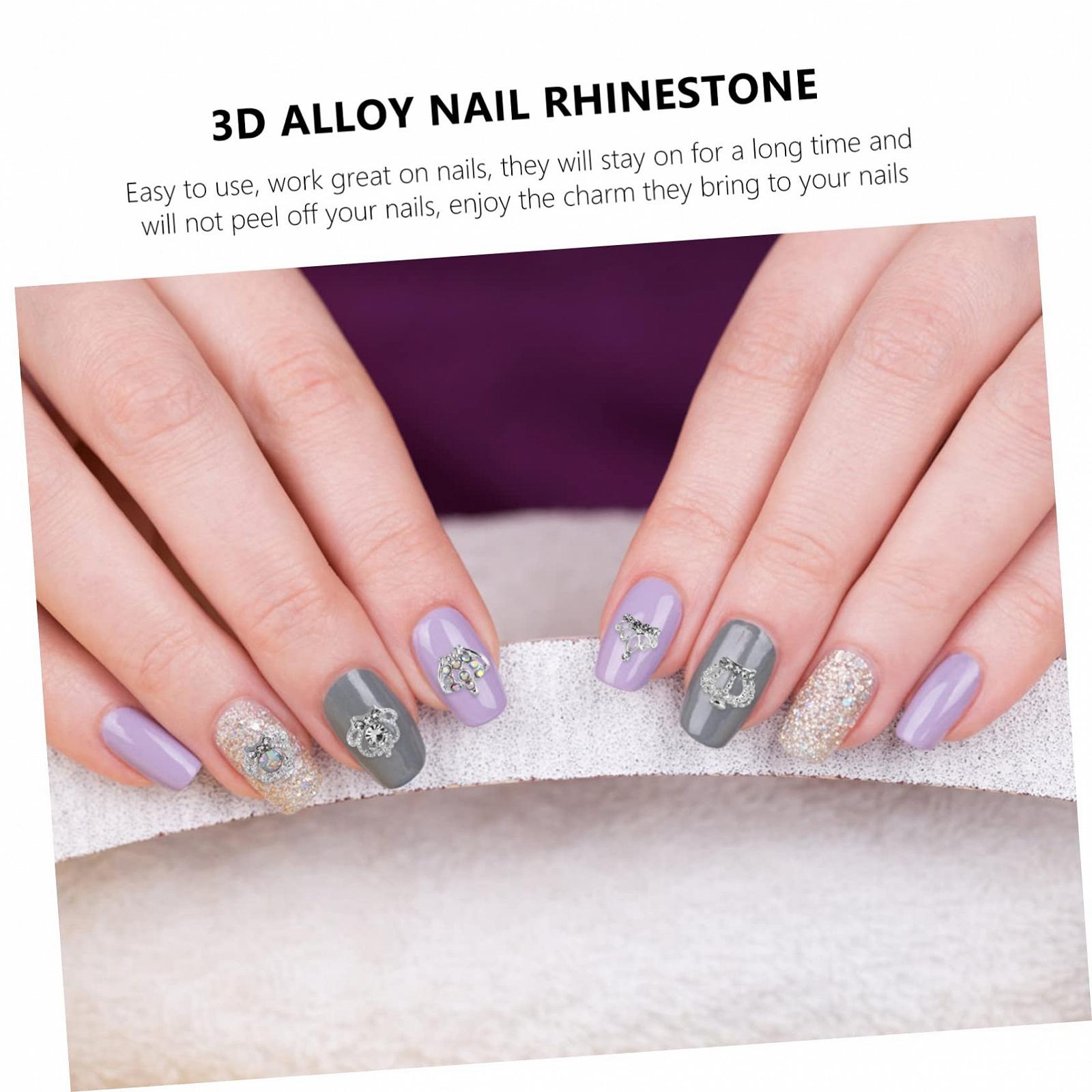 Украшение для ногтей Корона из сплава, 50 шт., фото №9