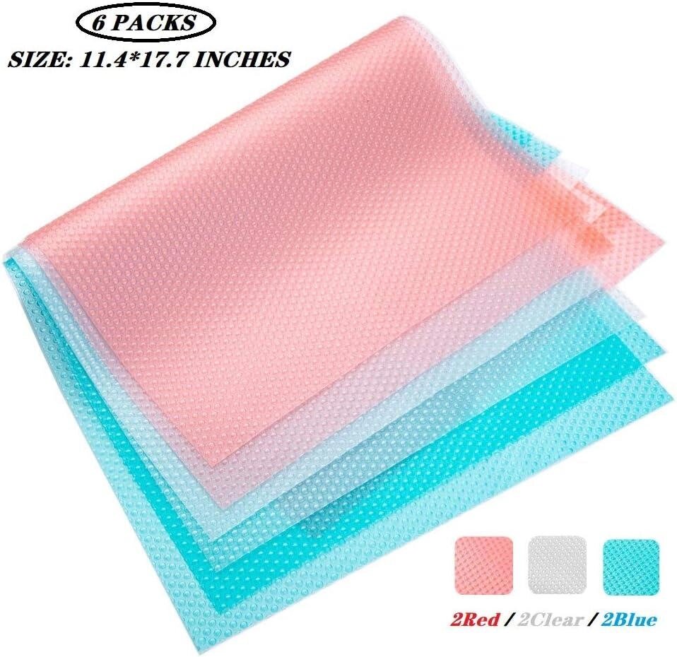 Антибактериальные коврики для холодильника New fridge mate 6шт Моющиеся, фото №8