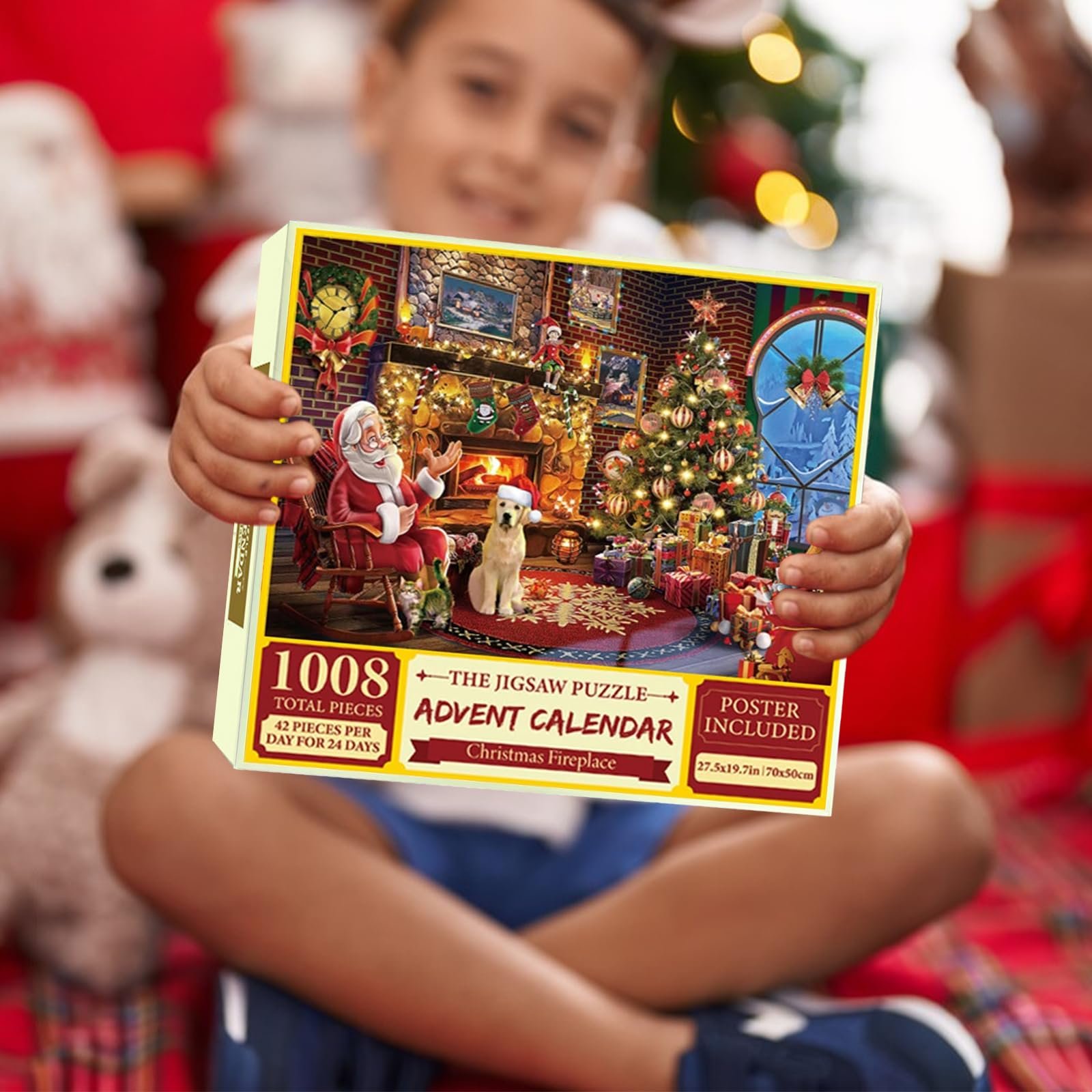 Пазл Christmas Santa Claus 1000 деталей 68 x 48 см, фото №6