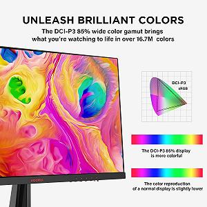 Монитор 24" KOORUI 24N5CA Full HD VA версия на 120 Гц synthetic.ua - Фото 1