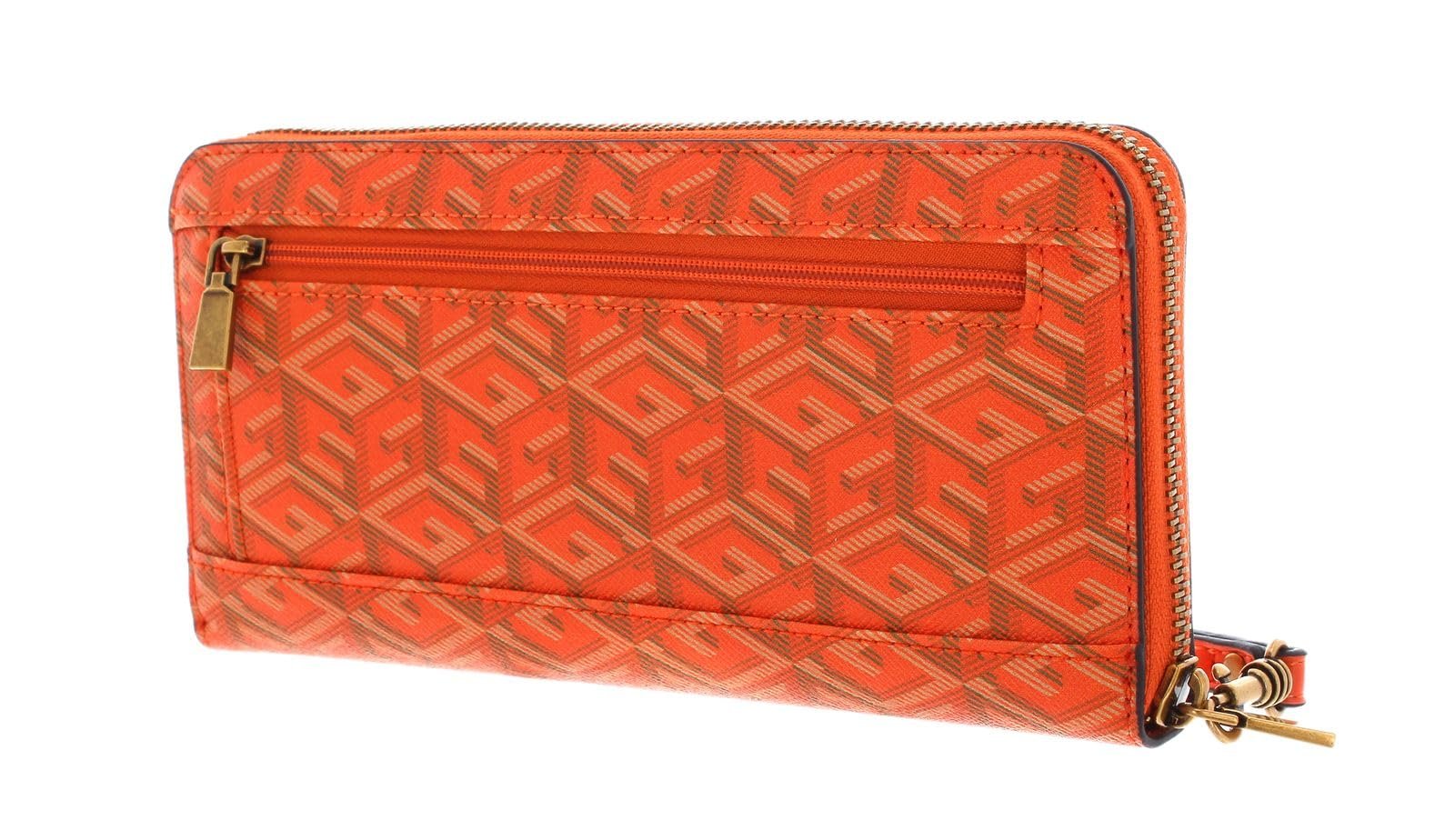 Гаманець GUESS Laurel SLG Zip Around Wallet L Помаранчевий, фото №4