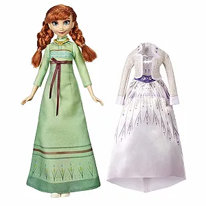 Hasbro Disney Frozen 2 Fashion + Extra Anna Multi-Colour E6908EU4E5500 - Фото 1