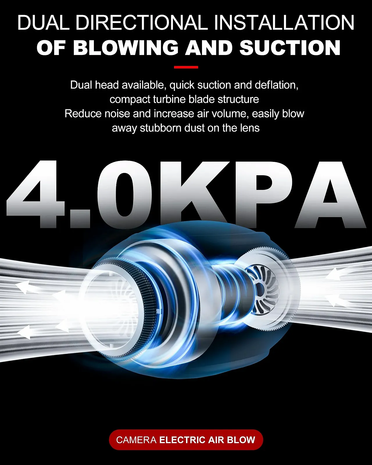 Электронная воздуходувка LYNCA Portable Rechargeable Cordless 2-in-1, фото №3