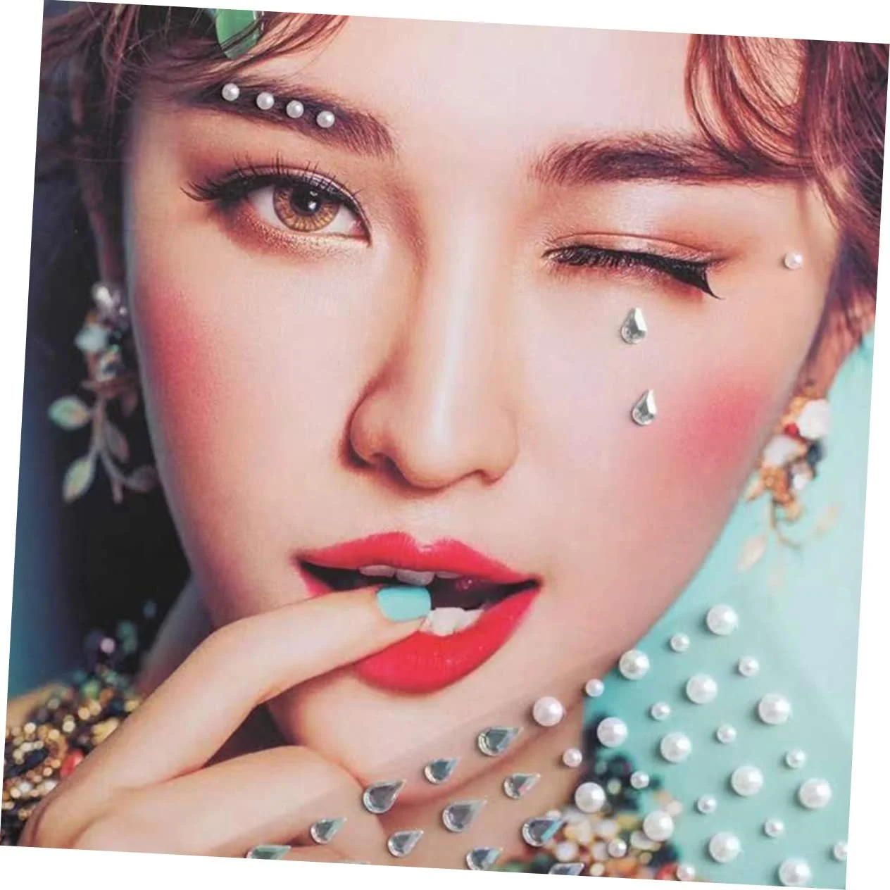 Стрази Самоклеючі для манікюру 15 шт., фото №5