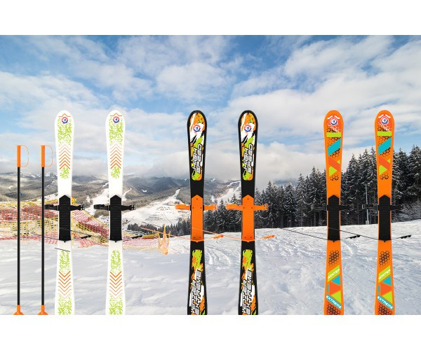 Лижі з палицями дитячі 90 см арт 9260, фото №8 Лижі з палицями дитячі 90 см арт 9260, фото №8