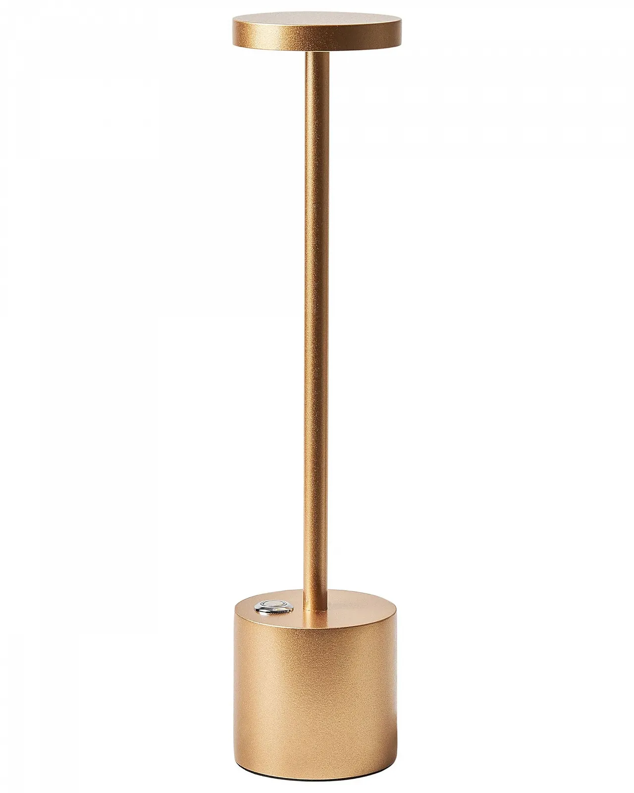Настільна лампа Lizandro Металева Акумуляторна Бездротова Сенсорна Золотиста, фото №1
