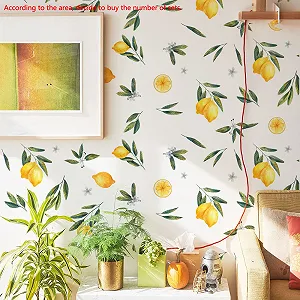 Наклейка на стену Lemon DIY Wall Art Decor synthetic.ua - Фото 1