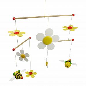 Купить Мобиль Niermann-Standby Sum Sum 3404 большой с пчелками и цветами - Фото 1 Мобиль Niermann-Standby Sum Sum 3404 большой с пчелками и цветами - Фото 1