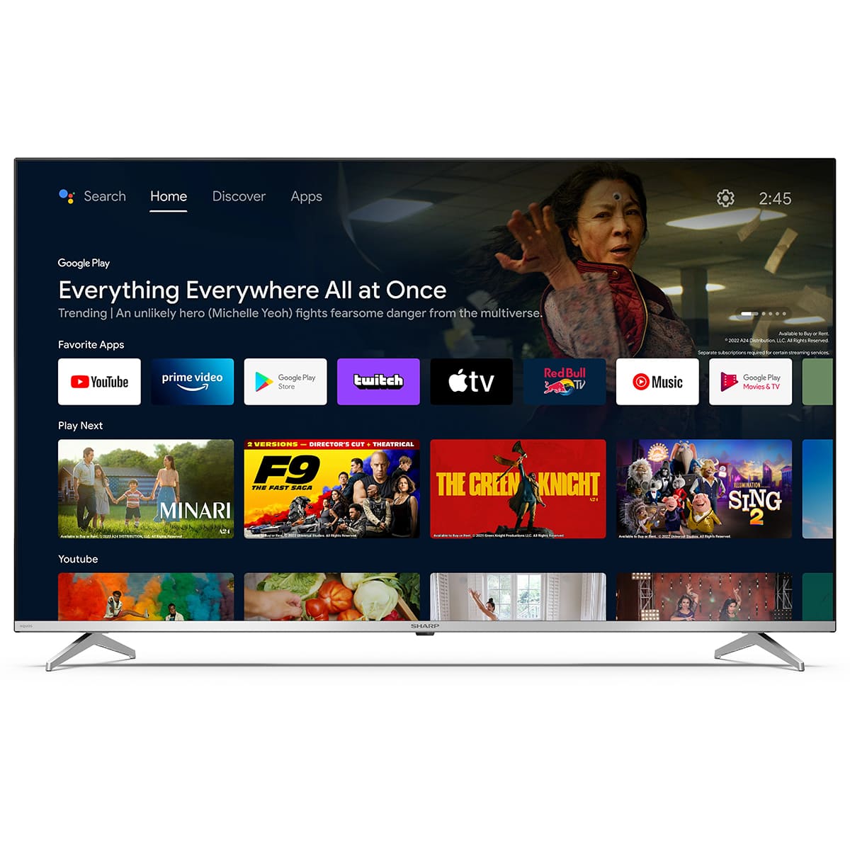 Телевізор Sharp 50FP1EA (4T-C50FP1EL2AB), фото №1 Телевізор Sharp 50FP1EA (4T-C50FP1EL2AB), фото №1