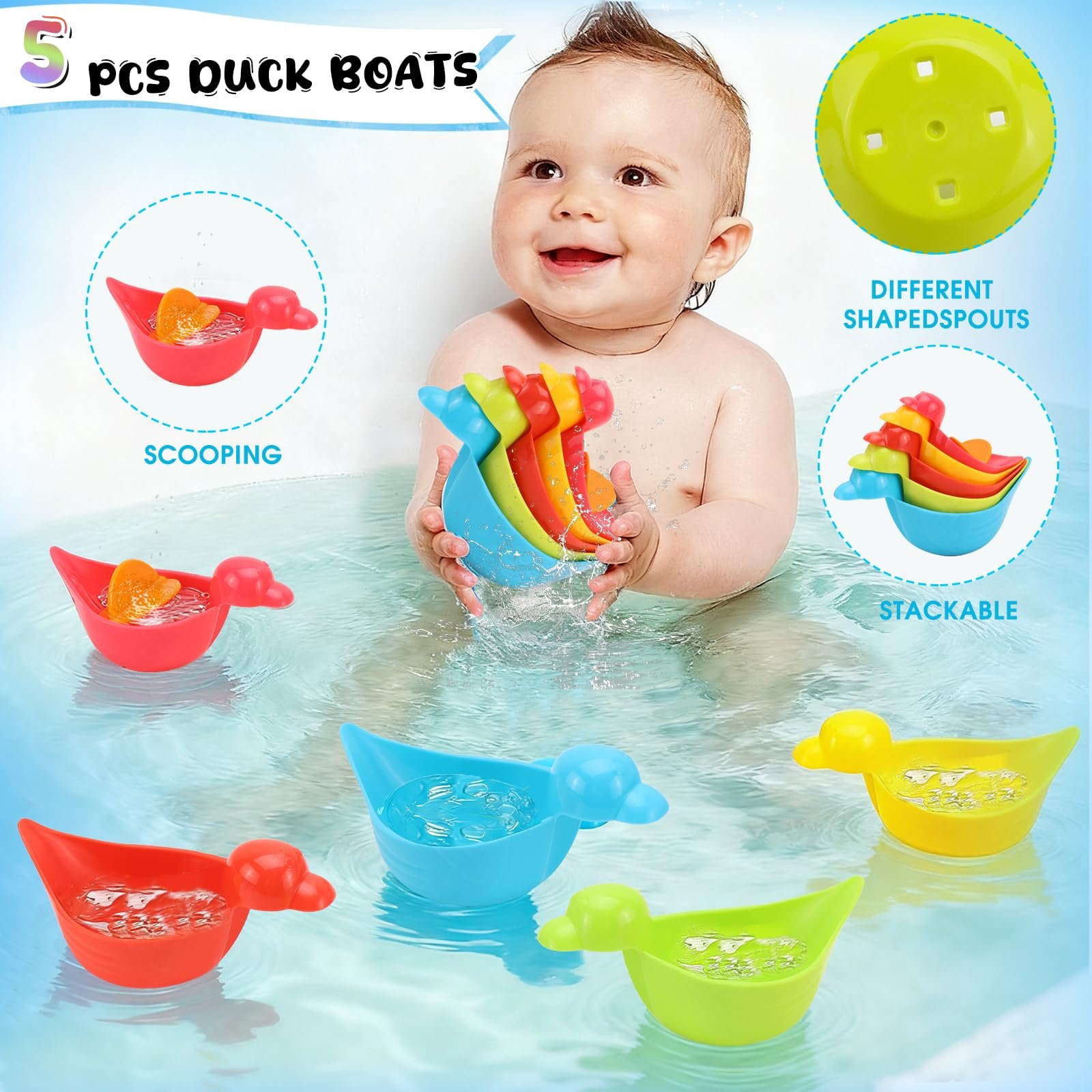 Набор игрушек для ванной., фото №4