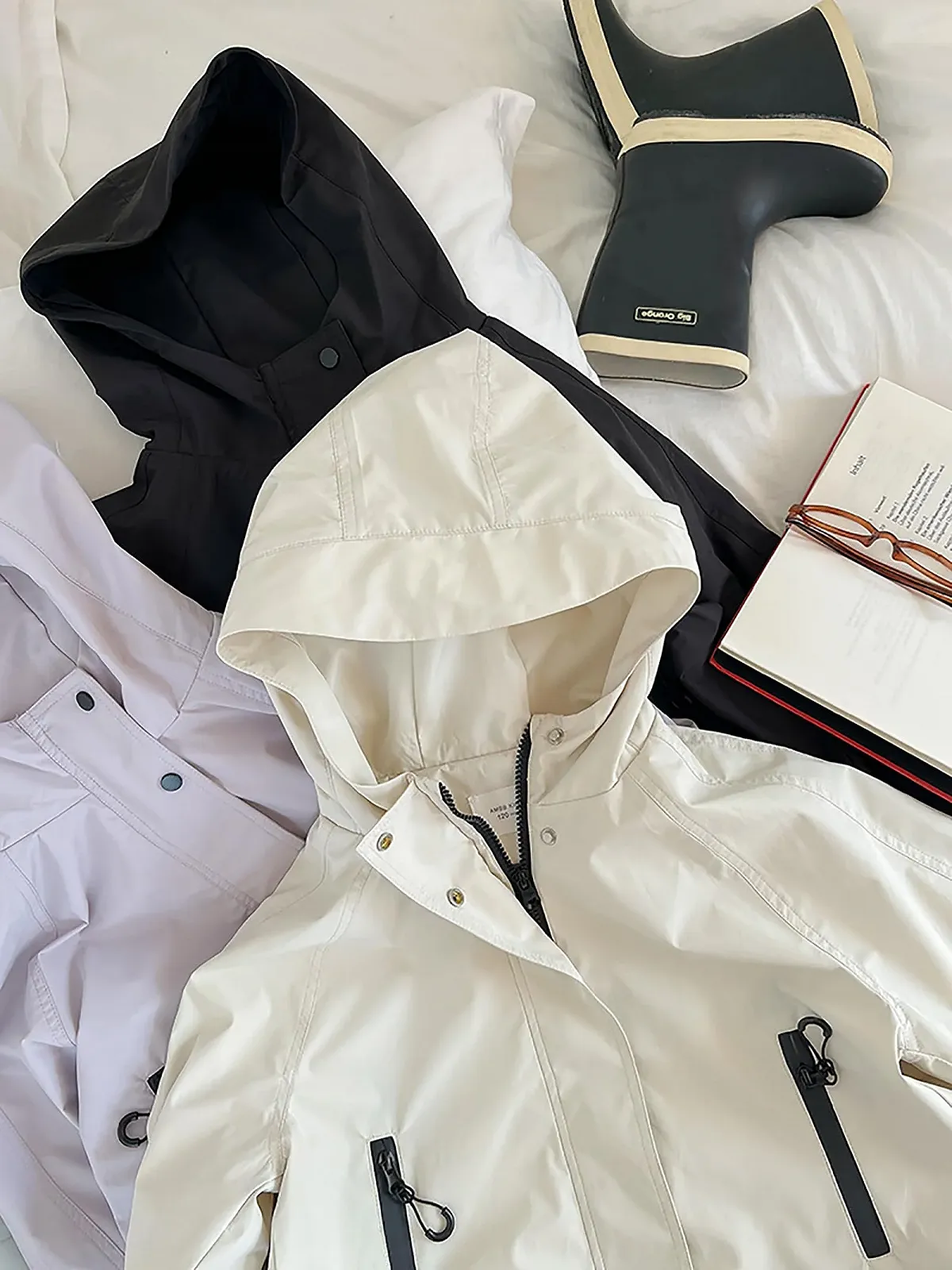 Куртка-ветровка Verve Jelly для малышей, мальчиков, осенняя, на молнии, с капюшоном, легкая, фото №7