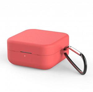 Чехол-брелок для Xiaomi Airdots Pro 2 SE/Xiaomi Air Se Red No Чехол-брелок для Xiaomi Airdots Pro 2 SE/Xiaomi Air Se Red No