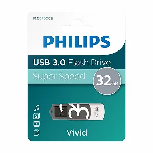 USB Stick Philips Vivid 32 ГБ 3.0 Помаранчевий ціна на synthetic.ua - Фото 1 USB Stick Philips Vivid 32 ГБ 3.0 Помаранчевий synthetic.ua - Фото 1