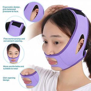 Маска для похудения лица Фиолетовый synthetic.ua - Фото 1