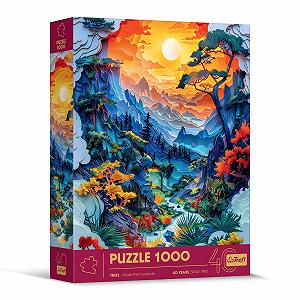 Пазл Trefl Paper Art Valley 3D Effect 1000 елементів 68.3 x 48 см - Фото 1