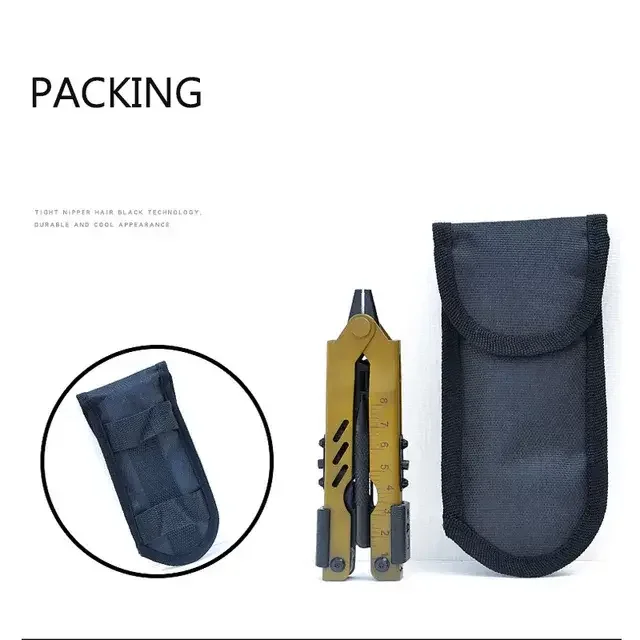 Мультитул LEATHERMAN 14 інструментів Зелено-чорний, фото №7