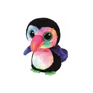 Плюшевая игрушка Ty Beaks Toucan Beanie Boo 15 см - Фото 1