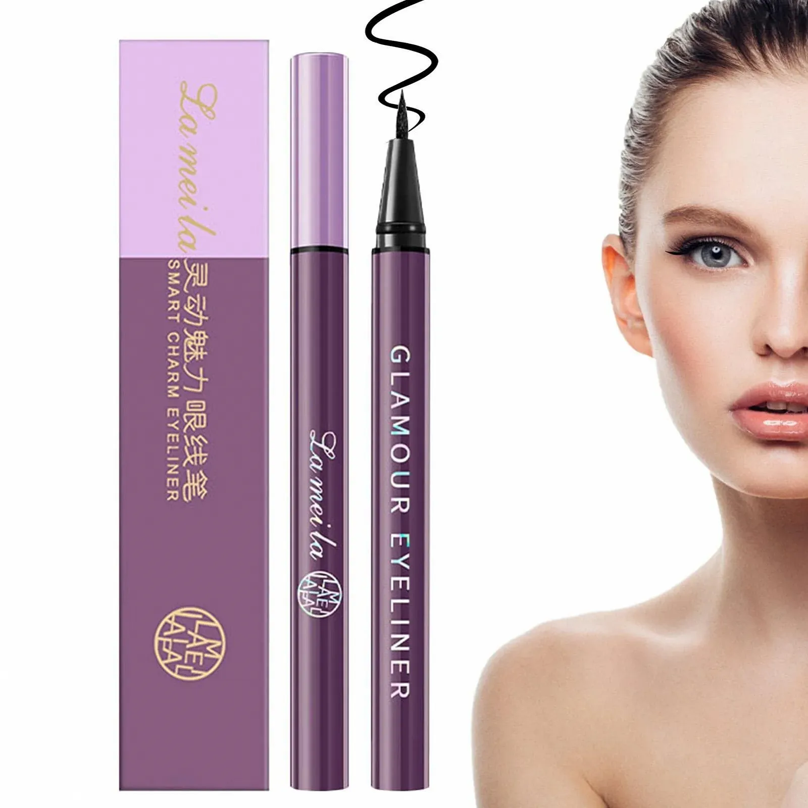 Набор из 2 черных жидких подводок для глаз, фото №1 Набор из 2 черных жидких подводок для глаз, фото №1