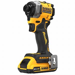 Шуруповерт Крутний ударний DeWalt XR 18V 1/4 дюйма 205Nm з 2 батареями Li-Ion 2Ah та кейсом TSTAK - Фото 1