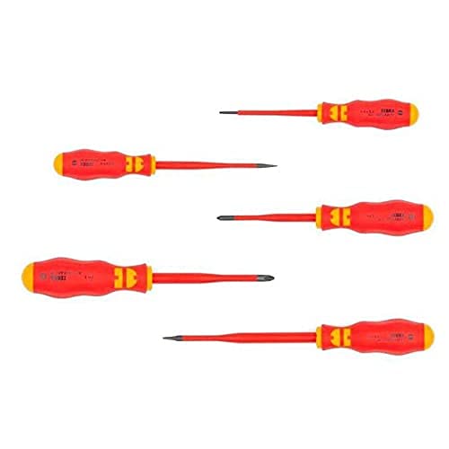 Отвертка WURTH VDE SL 2.5 4 6.5 PH PH1 PH2 Бронзированные лезвия PH согласно IEC 900 и EN 60900, фото №6