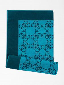 Пляжное полотенце GUESS E2GZ09SG00P Dark Navy 180×100 см - Фото 1