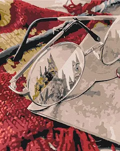 BS36539 Набір для малювання картини за номерами Погляд у чарівний світ Без коробки - Фото 1