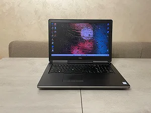 Ноутбук Dell Precision 7720, 17,3" HD+, i7-7820HQ, 16GB, 256GB+1TB, Nvidia 4GB - Фото 1