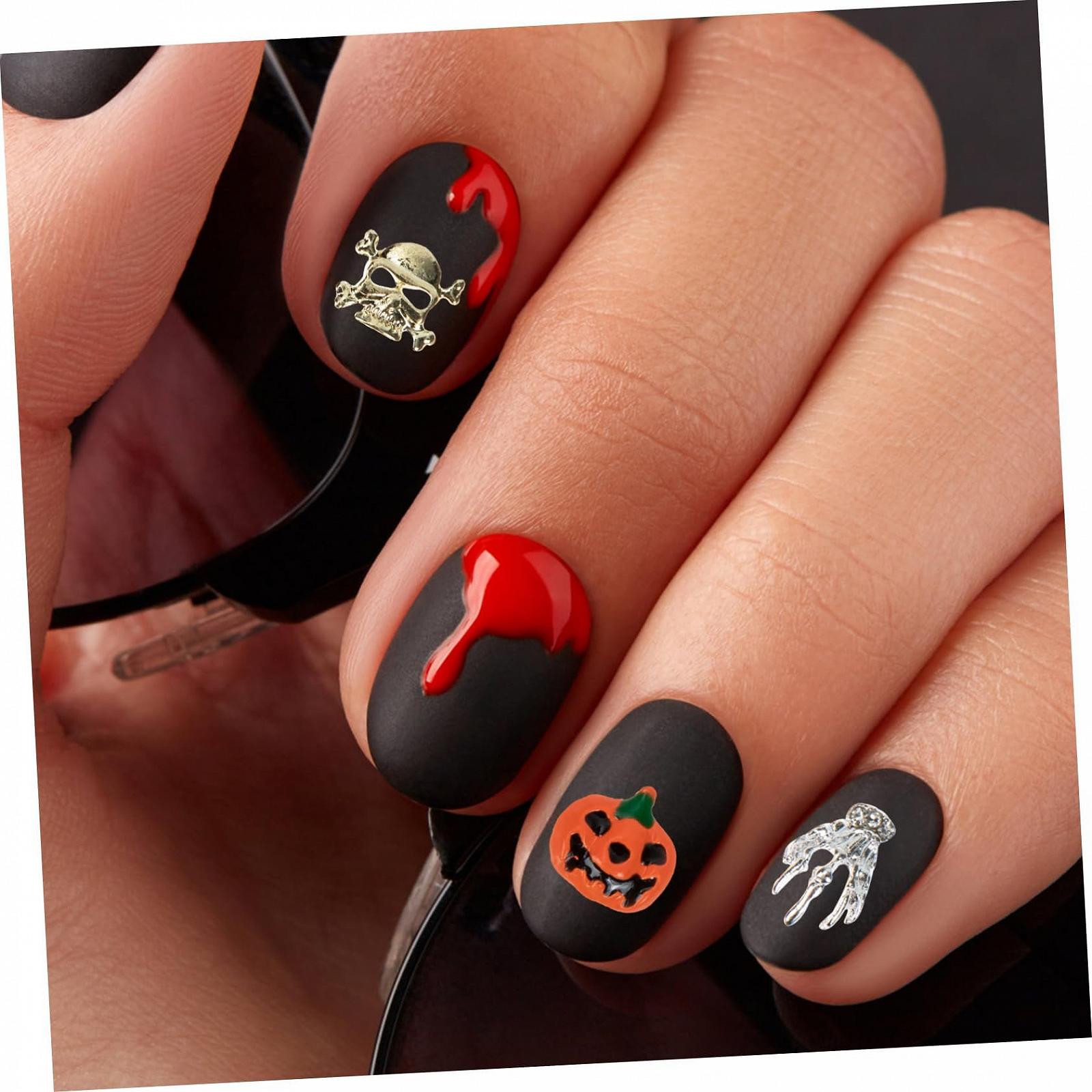 Украшения для ногтей Healeved, 100 шт., Хэллоуин, фото №8