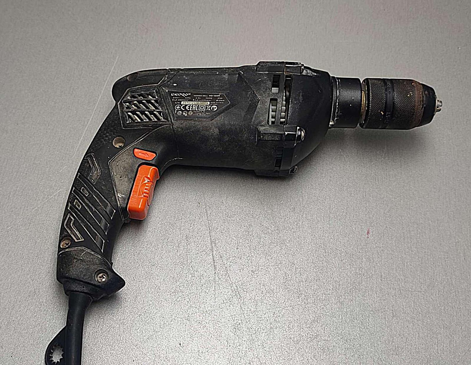 Дрілі Dnipro-M HD-120M Black-Orange, фото №1 Дрілі Dnipro-M HD-120M Black-Orange, фото №1