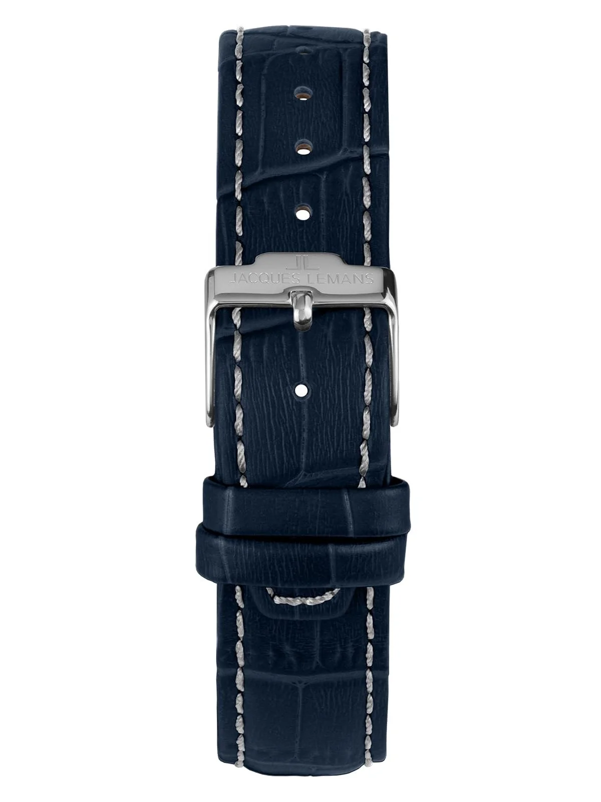 Чоловічий годинник Хронограф JACQUES LEMANS Sport 42 mm 10 ATM зі шкіряним ремінцем або металевим ремінцем 42-2, фото №5