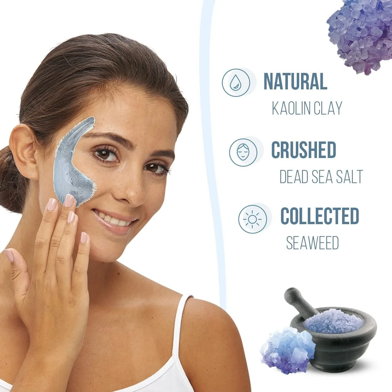 Маска для обличчя 7Th Heaven Dead Sea & Clay, фото №3