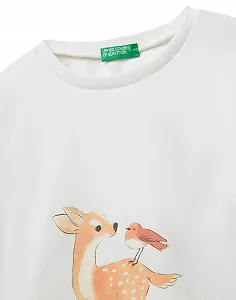 Толстовка United Colors of Benetton Унисекс Детская synthetic.ua - Фото 1