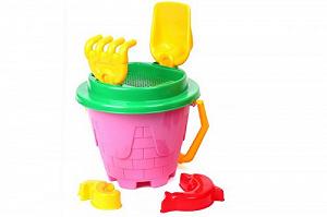 Набор песочный Замок Технок розовый [tsi105975-TSI] - Фото 1