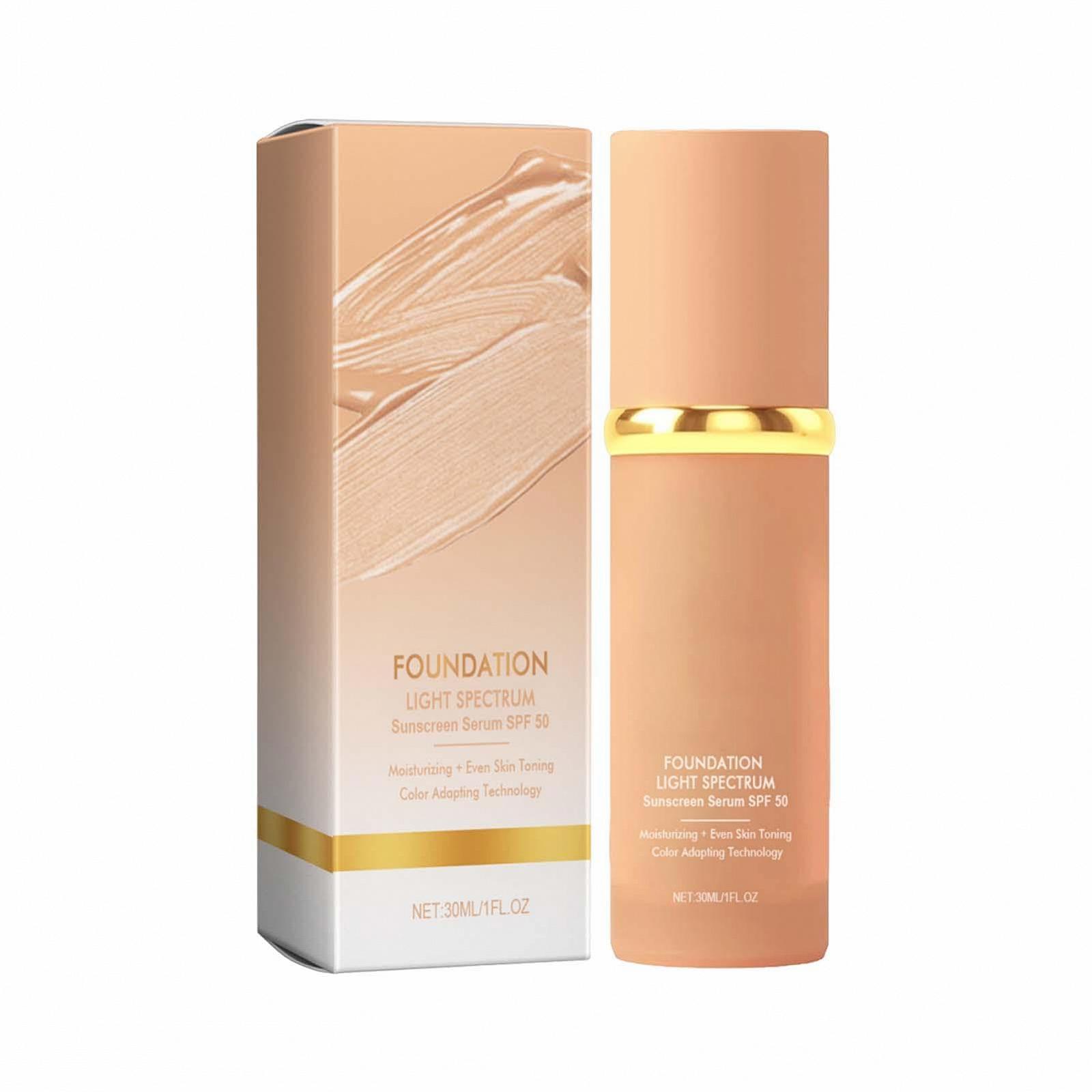 Тональний засіб Рідкий Sun Cream SPF50 Зволожуючої основи Анти-UV 30 мл для Компактного Шкіри Тональний Крем для Макіяжу, фото №1