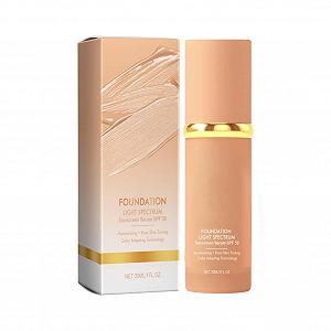 Тональний засіб Рідкий Sun Cream SPF50 Зволожуючої основи Анти-UV 30 мл для Компактного Шкіри Тональний Крем для Макіяжу - Фото 1