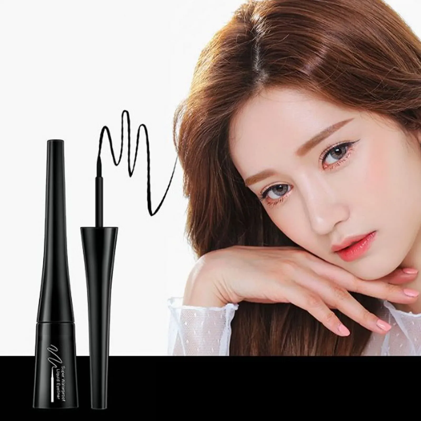 Фломастер-підводка Dunkelschwarzer Рідка водостійка Швидковисихаюча, фото №4